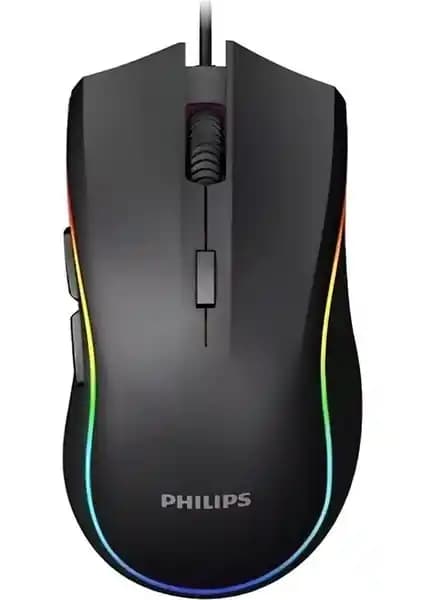 Philips G403 Rainbow Siyah Kablolu Gaming Mouse Yüksek Performans ve Estetik Özellikler