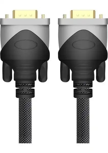 Philips SWV9009 Örgülü 15 Pinli VGA Kablosu 1080P Yüksek Kalite ve Dayanıklılık