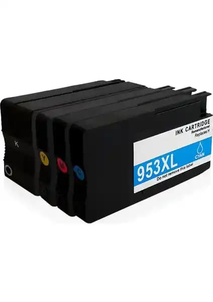 Photoink Bk 953XL 1 Set Renk Kartuşları: Uyumlu ve Ekonomik Çok Renkli Baskı Çözümü