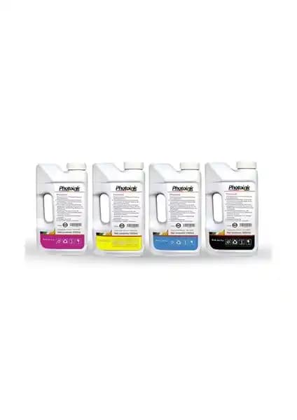 Photoink Claria ve L Serisi 4x1000 ml Mürekkep Seti yüksek kalite ve ekonomik baskı için ideal çözüm