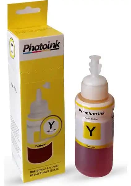 Photoink T6644 Uyumlu 70 ml Sarı Mürekkep: Yüksek Kalite ve Ekonomik Çözüm