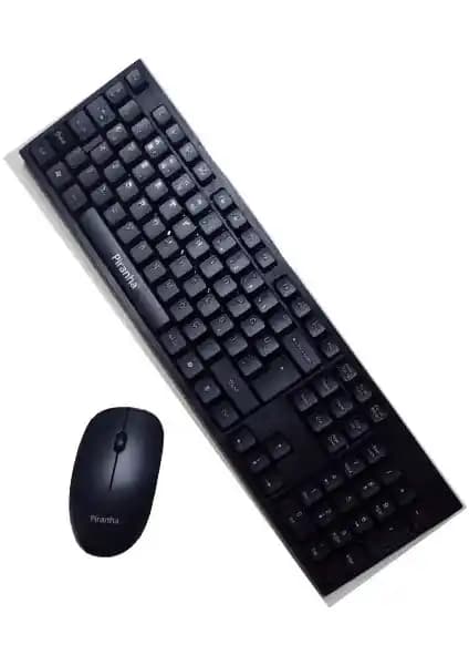 Piranha 2335 Kablosuz Klavye ve Mouse Seti: Ev ve Ofis İçin Temel Kullanım Çözümü