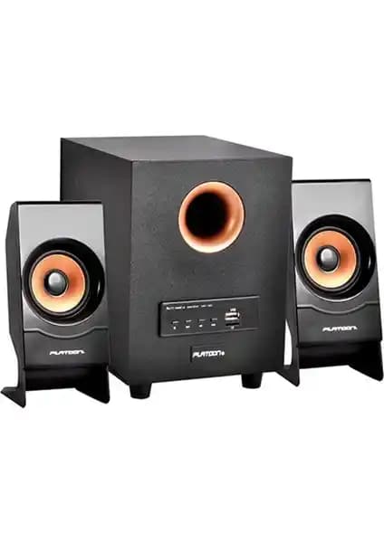 Platoon PL-4242 USB-SD Kart-FM 2+1 Ses Sistemi: Güçlü Ses ve Çoklu Bağlantı Seçenekleri
