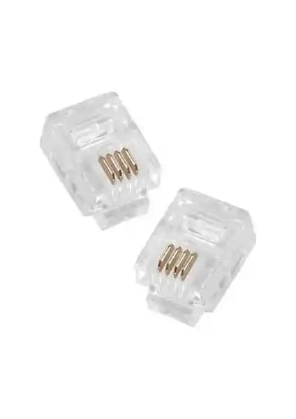 Platoon PNT034 RJ11 4Pin Telefon Konnektörleri Güvenilir ve Yüksek Kalite Çözüm