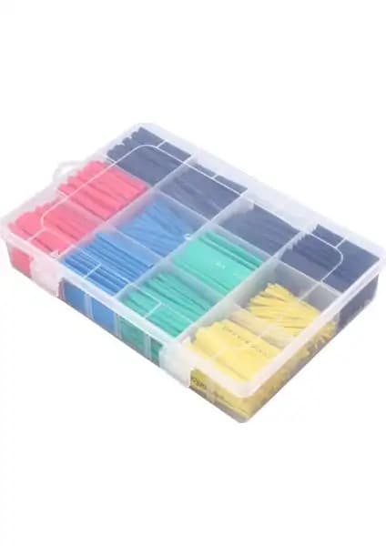 Polyolefin ısı shrink boru seti yüksek dayanıklılık ve çeşitli boyut seçenekleriyle kablo yalıtım çözümü