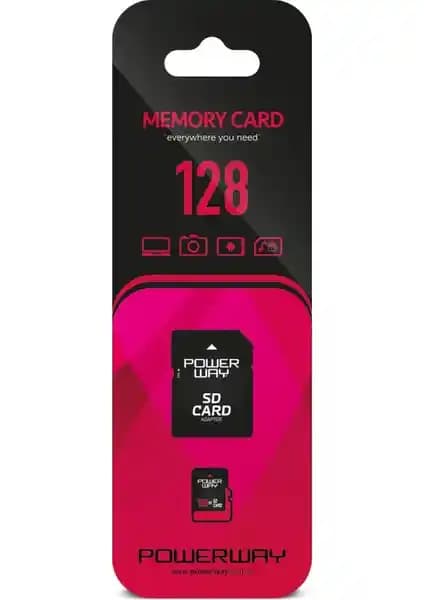 Powerway 128 GB Hafıza Kartı: Yüksek Kapasite ve Güvenilirlik Sunan Pratik Çözüm