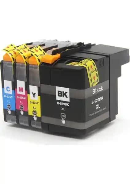 Ppt Premium Brother LC535XL Uyumlu 4 Renk Muadil Kartuş Seti Yüksek Kapasiteli ve Ekonomik