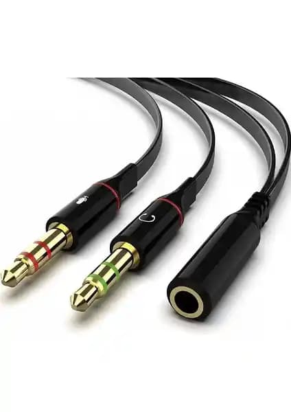 PrimeX Plus PX-8005 Çok Yönlü Kulaklık ve Mikrofon Ayırıcı Çevirici