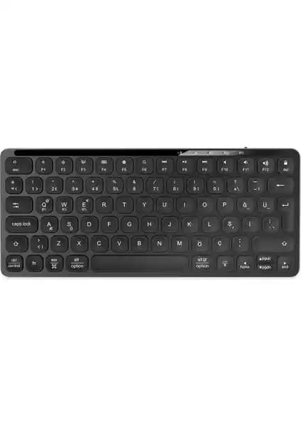 Pusat Business Pro Mini Bluetooth Kablosuz Klavye Şık ve Dayanıklı Tasarım Özellikleriyle