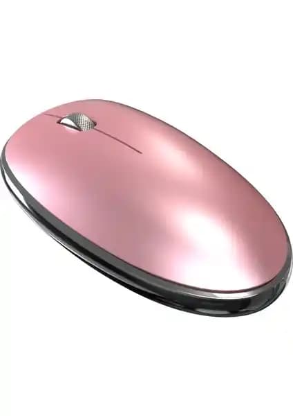 Pusat Business Pro Sessiz Kablosuz Şarjlı Kompakt Mouse Rose Gold Tasarım ve Performans
