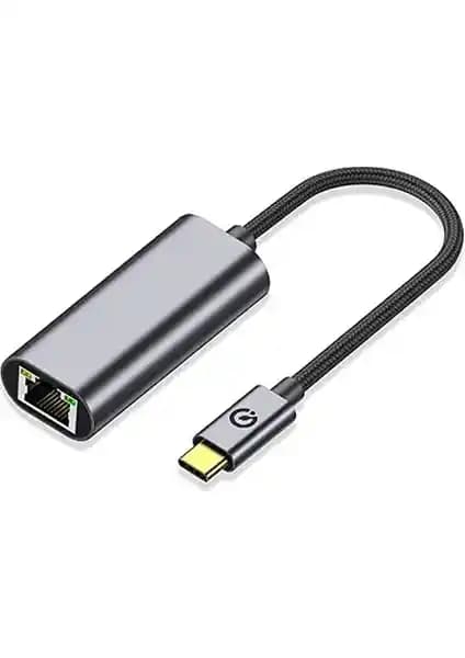 QGeeM QG04 Type-C Ethernet Dönüştürücü Kablo: Yüksek Hız ve Güvenilir Bağlantı Çözümü