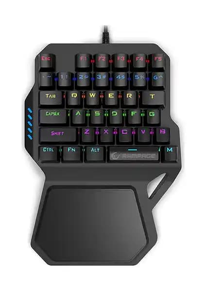 Rampage KB-R77 USB Rainbow Backlight Mekanik Mini Gaming Klavyesi Teknik Özellikleri ve Kullanıcı Yorumları