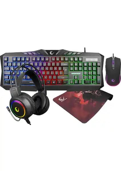 Rampage KM-404 Argenti Rainbow USB Oyun Seti İncelemesi ve Özellikleri