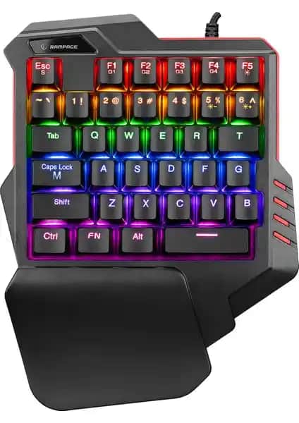 Rampage Miracle K1 Led Işıklı Blue Switch Mekanik Mini Gaming Klavye İncelemesi