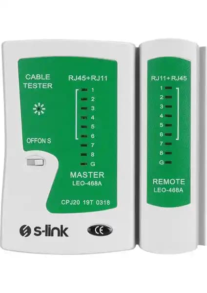 S-Link SL-468 RJ-45 ve RJ-11 Kablo Test Cihazı İnceleme ve Kullanım Rehberi