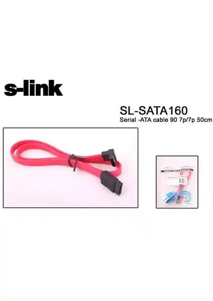 S-Link SL-SATA160 50Cm Sata L Kablosu Teknik Özellikleri ve Kullanım Alanları