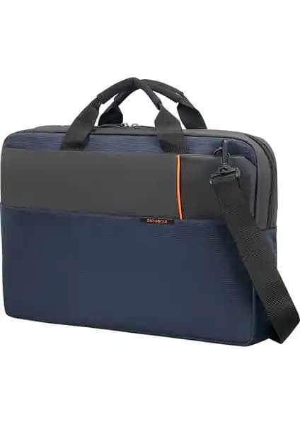 Samsonite Qibyte 15.6 inç Mavi Dizüstü Bilgisayar Çantası Şıklık ve İşlevsellik Bir Arada