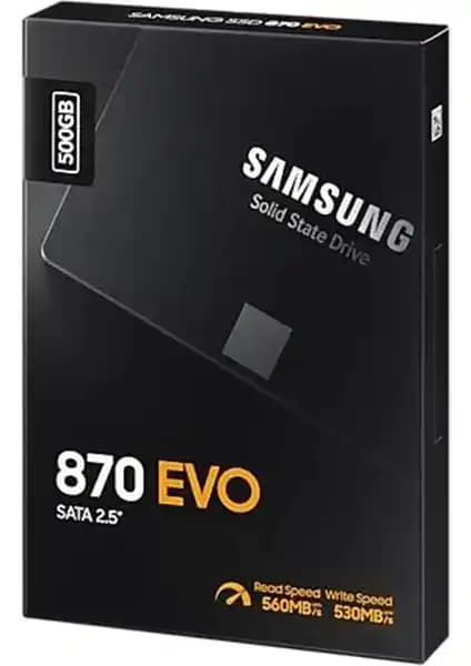 Samsung 870 Evo 500GB SSD: Yüksek Performans ve Güvenilirlik Sunan Depolama Cihazı