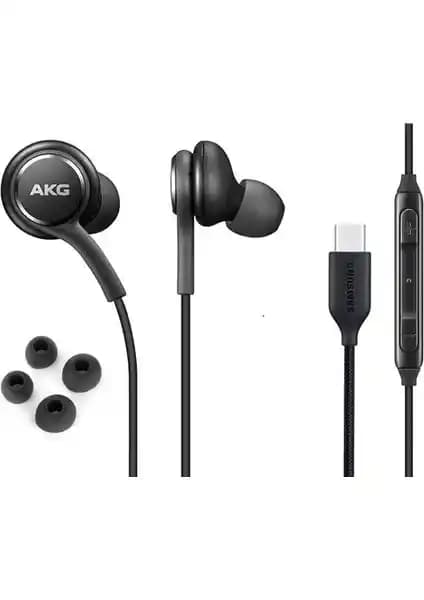 Samsung AKG Type-C Kulak İçi Siyah Kulaklık Yüksek Ses Kalitesi ve Ergonomik Tasarım