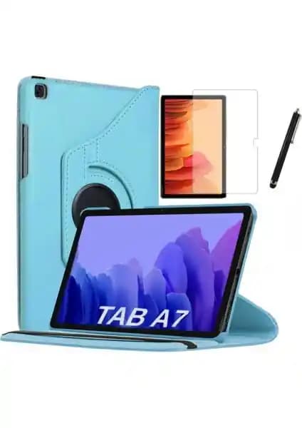 Samsung Galaxy Tab A7 için Çok Fonksiyonlu Koruyucu Set: Kılıf, Ekran Koruyucu ve Kalem