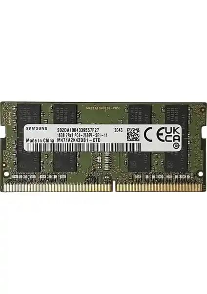 Samsung M471A2K43DB1-CTD 16GB DDR4 Notebook RAM Modülü Performans ve Uyumluluk