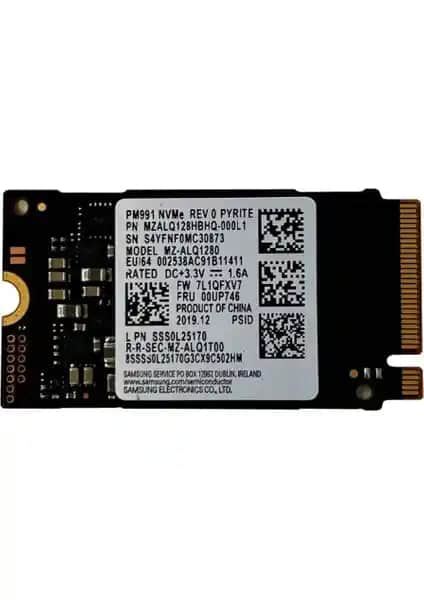 Samsung MZ-ALQ128HBHQ NVMe M.2 SSD 128GB yüksek hızlı ve güvenilir depolama çözümü