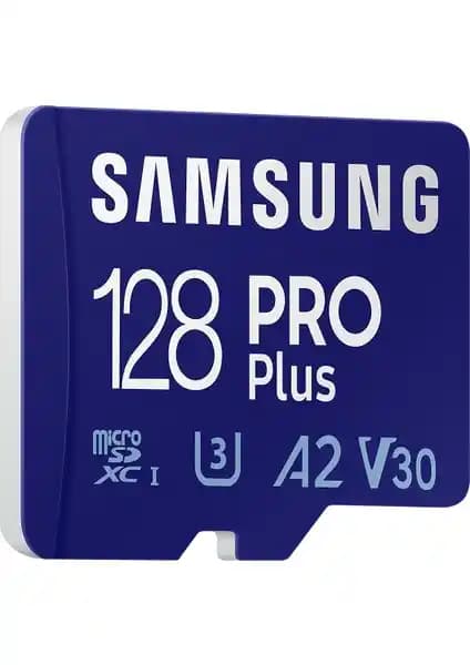 Samsung Pro Plus 128GB MicroSDXC Hafıza Kartı: Yüksek Hız ve Güvenilirlik Sunar