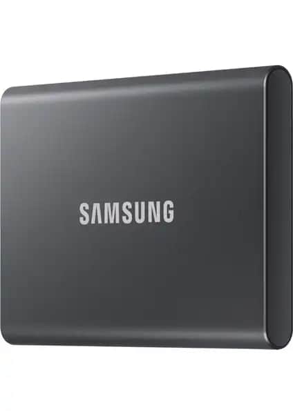 Samsung T7 500GB USB 3.2 Taşınabilir SSD: Yüksek Hız ve Güvenlik Özellikleri