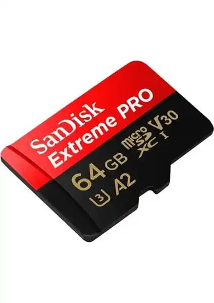 SanDisk Extreme Pro 64GB MicroSDXC Hafıza Kartı Yüksek Hız ve Güvenilirlik Özellikleri