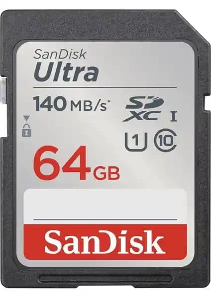 SanDisk Ultra 64GB Hafıza Kartı: Yüksek Hızlı ve Dayanıklı Depolama Çözümü