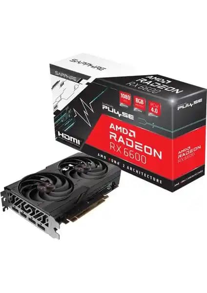 Sapphire Radeon RX 6600 Pulse 8GB Grafik Kartı Performans ve Tasarım Özellikleri