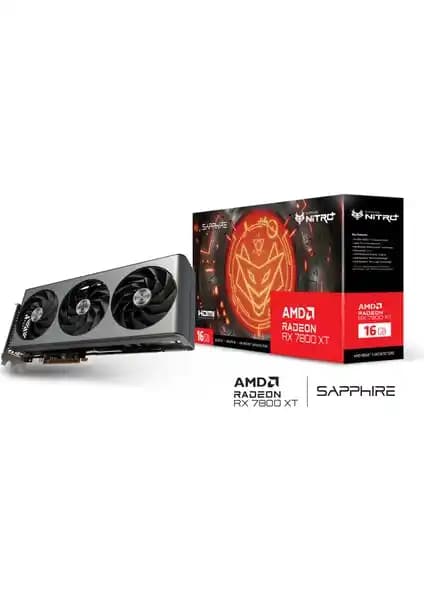 Sapphire RX 7800 XT Nitro+ Gaming OC: Yüksek Performans ve Gelişmiş Soğutma Teknolojisiyle Tanıtım