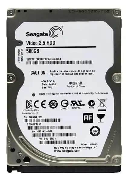 Seagate 500GB 2.5 İnç SATA 3 Sabit Disk: Güvenilir ve Yüksek Kapasiteli Depolama Çözümü