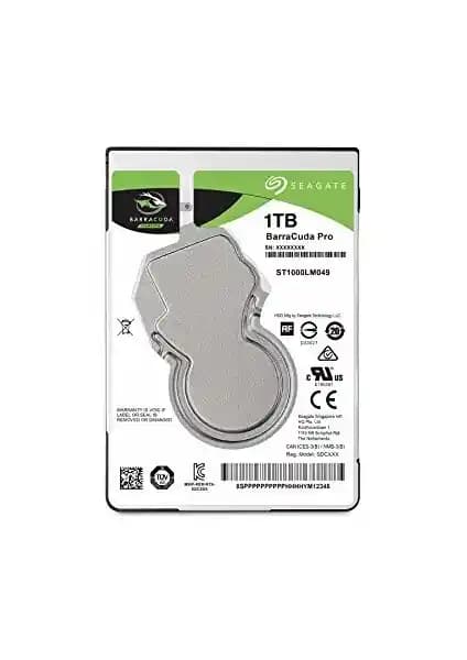 Seagate Barracuda Pro 1TB 7200RPM SATA HDD: Yüksek Performans ve Güvenilir Depolama Çözümü