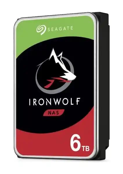 Seagate Ironwolf 6 TB 5400RPM NAS Sabit Diski: Güçlü ve Güvenilir Depolama Çözümü