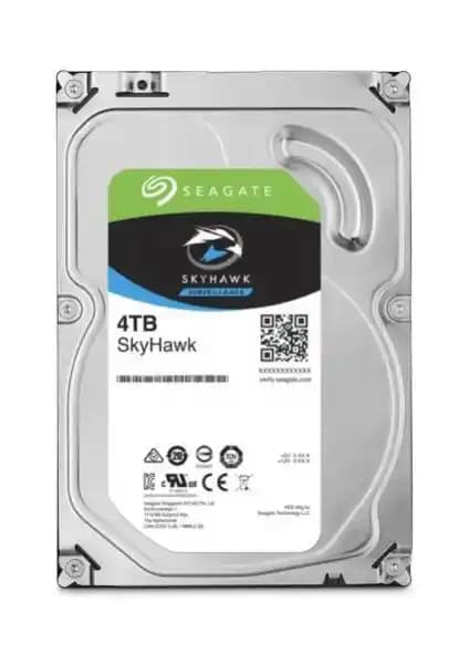 Seagate Skyhawk 3.5 İnç 4TB Güvenlik Sabit Diski Yüksek Kapasite ve Güvenilirlik