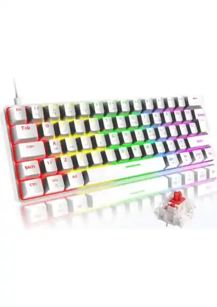 Silabor RGB Beyaz Renk Kırmızı Switch T60 Mekanik Klavye Özellikleri ve Kullanıcı Yorumları