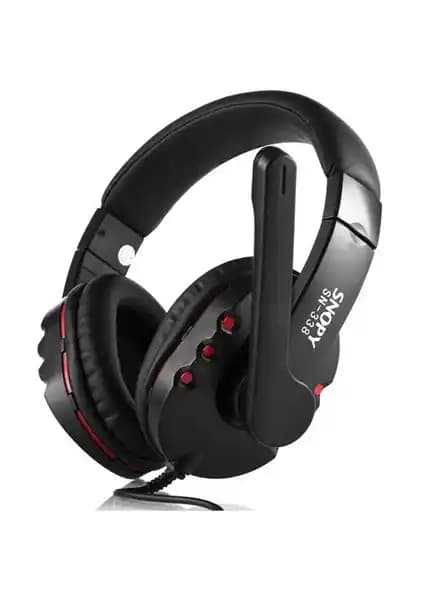 Snopy SN-338 Siyah/Kırmızı Mikrofonlu Kulaküstü Kulaklık İncelemesi ve Kullanıcı Yorumları