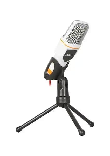 Snopy SN-340M Beyaz Masaüstü Mikrofon İncelemesi ve Özellikleri