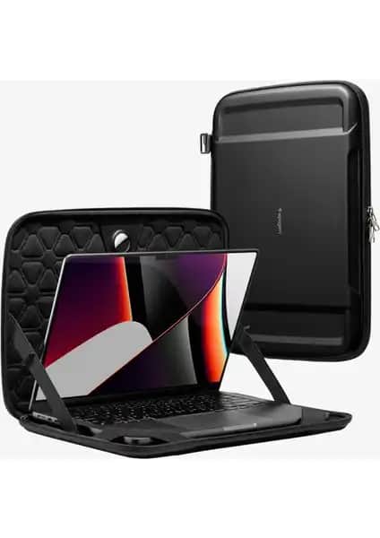 Spigen Rugged Armor Pro Pouch MacBook Pro 16'' için dayanıklı ve şık taşıma çözümü