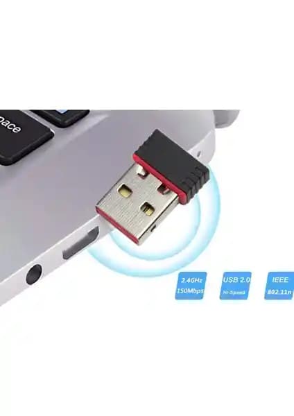 Studz 150 Mbps 802.11N Kablosuz USB Adaptörü ile Hızlı ve Güvenilir Bağlantı
