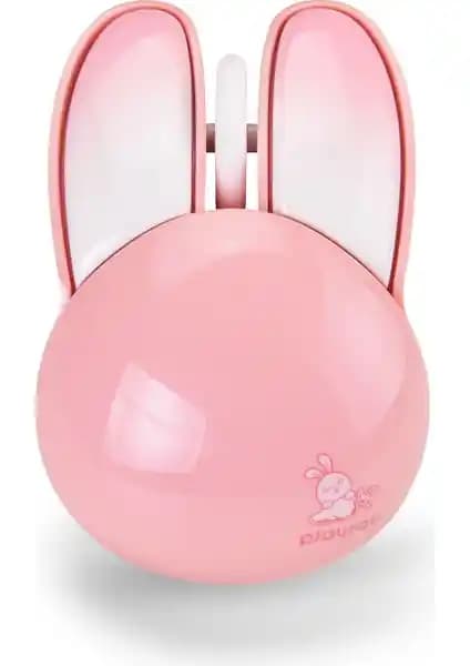 Studz M6 Playrab Tavşan Kablosuz Mouse: Estetik ve Kullanım Kolaylığı Sunan Tasarım