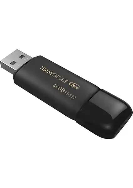 Team C175 64GB USB3.2 Bellek: Şık Tasarım ve Yüksek Performanslı Taşınabilir Depolama Çözümü