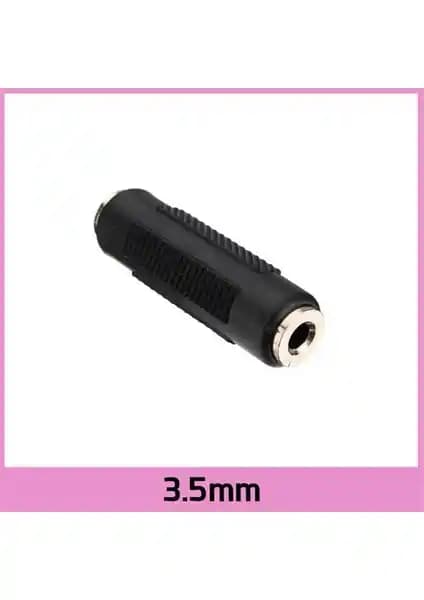 Ti-mesh 3.5Mm Dişi Ses Kablosu Bağlantı Adaptörü Siyah - Güvenilir ve Şık Ses Bağlantısı Çözümü