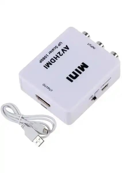 Ti-Mesh Composite AV CVBS 3RCA to HDMI Video Çevirici Adaptör İncelemesi