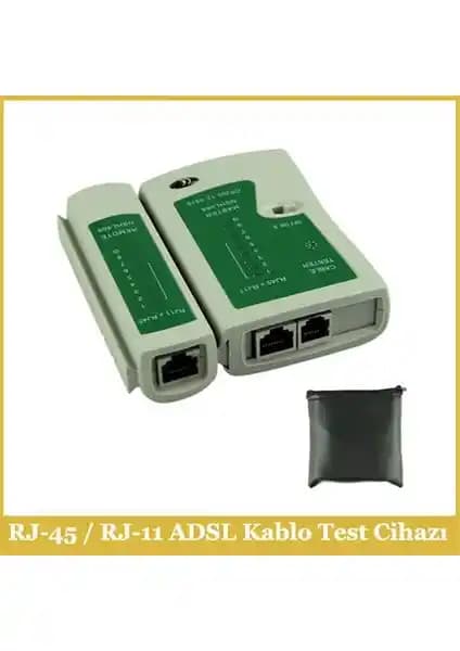 Ti-mesh RJ-45 / RJ-11 ADSL Kablo Test Cihazı Güvenilir ve Kolay Kullanımlı Ağ Test Çözümü
