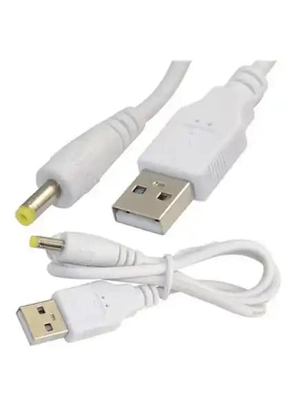 Ti-Mesh USB 2.0 A Erkek to DC 4.0mm x 1.7mm Erkek Adaptör Kablosu 50 Cm Uzunlukta
