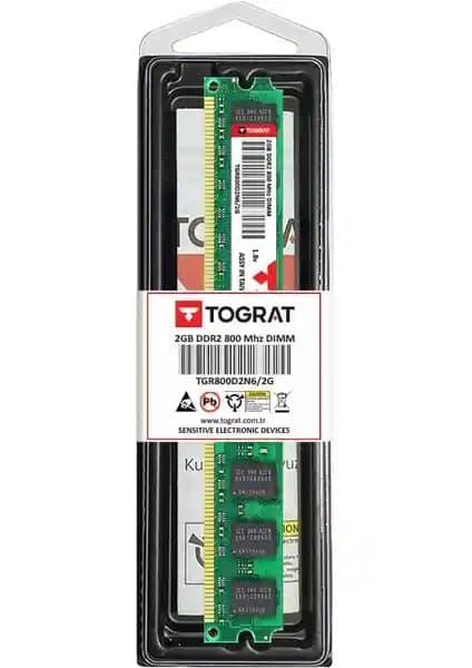 Tograt TGR800D2N6/2G 2GB DDR2 RAM ile Bilgisayar Performansını Artırın