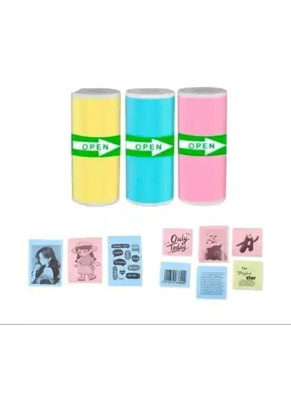 Torima Yapışkanlı Renkli Termal Rulo Kağıt Etiketler: Çok Yönlü ve Ekonomik Etiketleme Çözümü