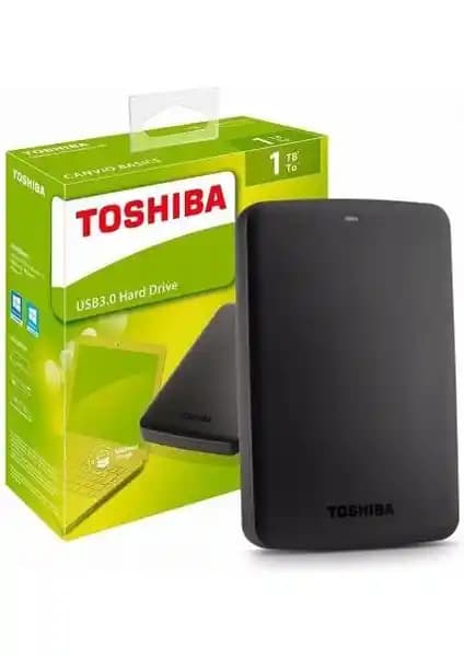 Toshiba Canvio Basics 1 TB Taşınabilir Sabit Disk ile Güvenli Veri Saklama Çözümü